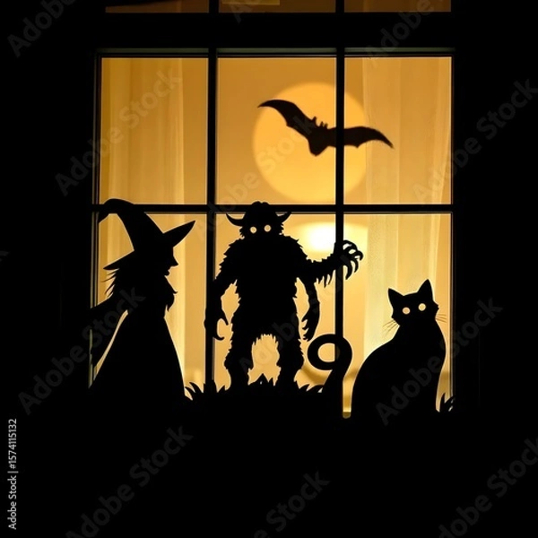 Obraz vector illustration of a halloween