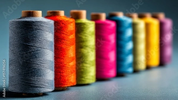 Obraz The Art of Multicolored Spools