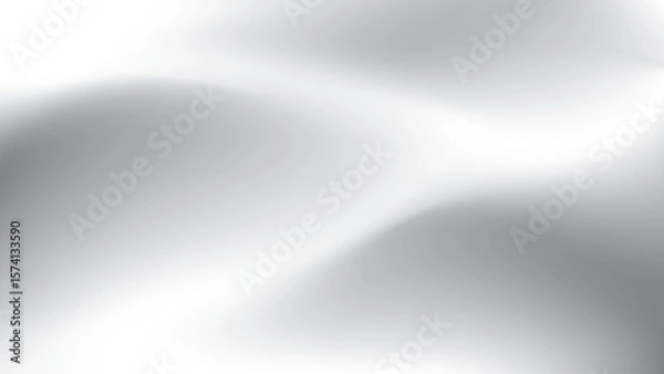 Fototapeta Abstract white and gray gradient background. Vector illustration.