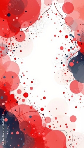 Fototapeta create an abstract, colorful background for a design as a banner for photo
