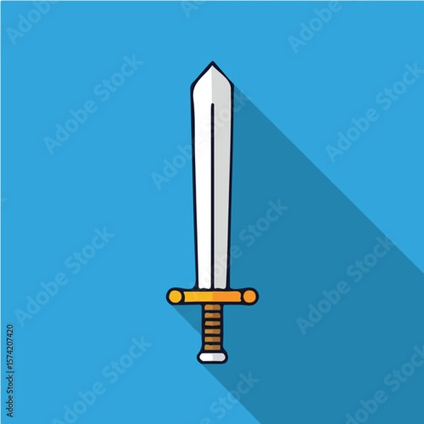 Fototapeta Sword vector design for games