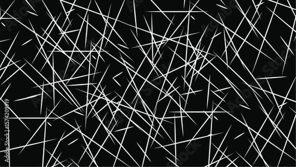 Fototapeta Background with texture. Hand-drawn scratches linear