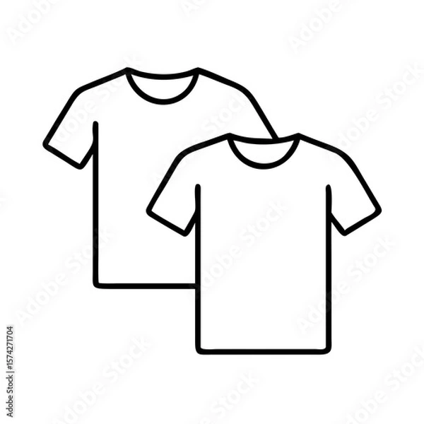 Fototapeta t shirt design template