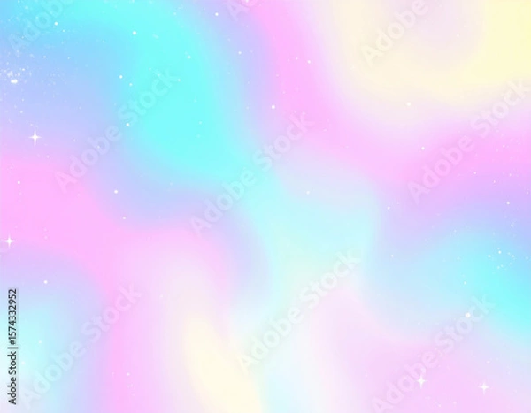 Fototapeta Aurora Gradient Pastel Abstract Background for Women