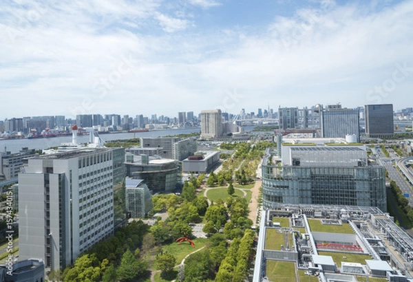 Obraz 臨海副都心の台場エリアの風景（東京都港区）