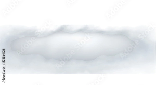 Fototapeta Abstract cloudscape with soft, diffused light creating a serene, ethereal atmospheric effect.