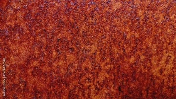 Obraz Rich Red Rust Texture, Grunge Background for Design Projects
