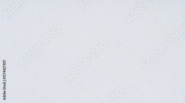 Obraz Textured white fabric background with subtle lines.