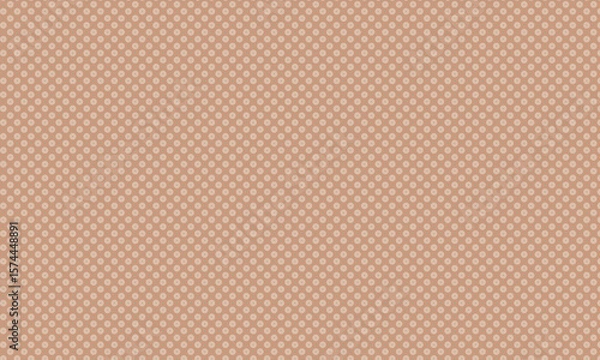 Fototapeta Dense Seamless Circles Pattern with Geometric Uniformity