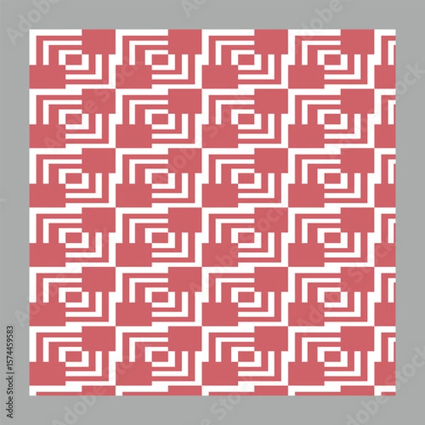 Obraz   Geometric shapes pattern background
