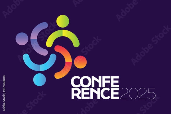 Obraz Vibrant Diversity Logo Template