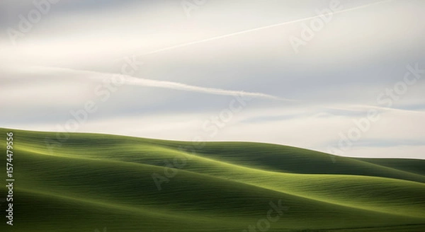 Fototapeta Rolling hillscape
