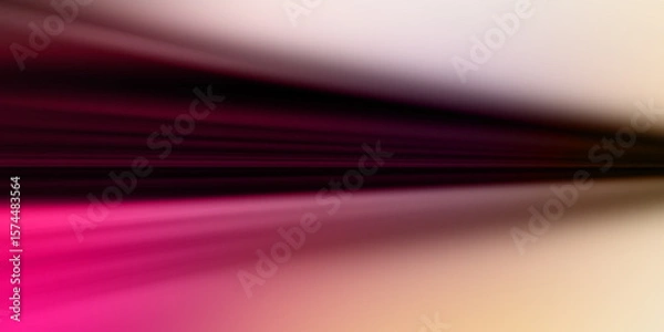 Fototapeta Abstract photo of driving in tunnel at night, speed traffic background on road. Abstract Light Burst