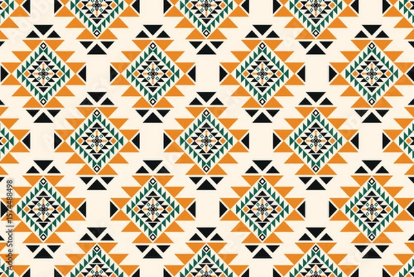 Obraz seamless geometric pattern