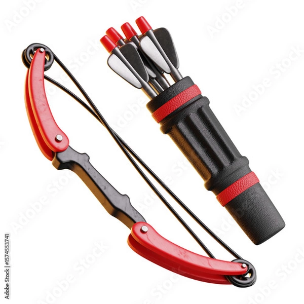 Fototapeta Archery Bow 3D Icon