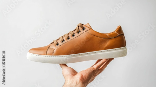 Obraz pair of shoes on a white background