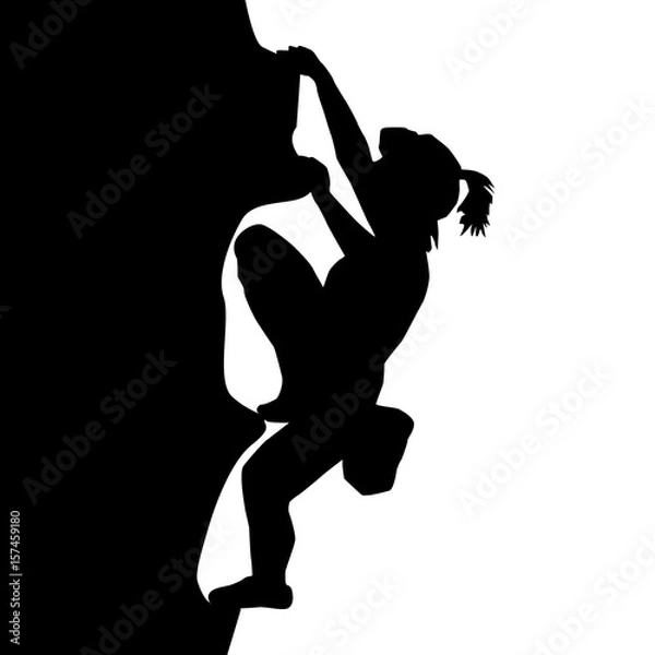 Obraz Climb in black