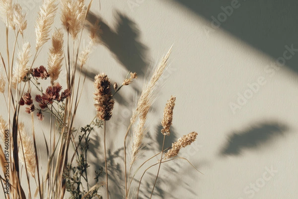 Fototapeta photorealistic ultraminimalist design featuring modern ecoinspired motifs ideal for website homepage
