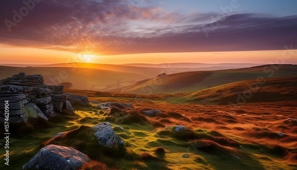 Obraz dartmoor dawn