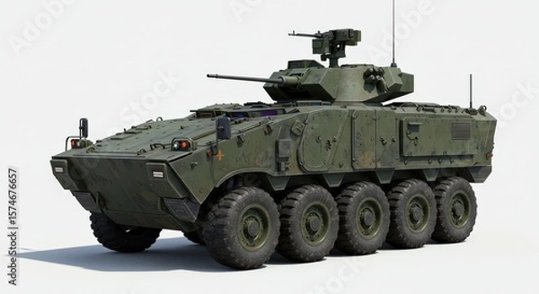 Obraz Military Armored Vehicle: 6x6 Infantry Fighting Vehicle