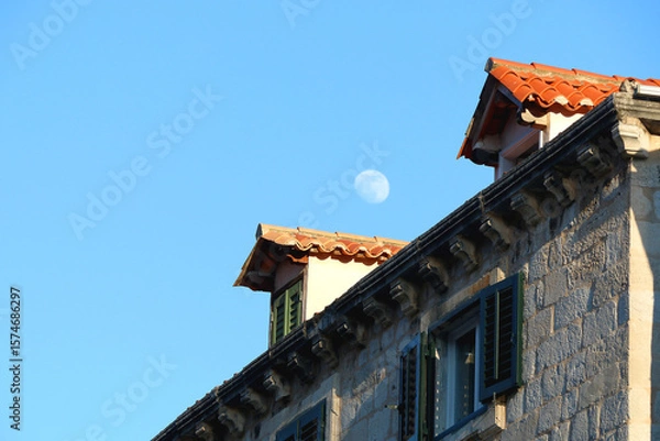 Obraz Traditional Mediterranean architecture in Dubrovnik, Croatia.
