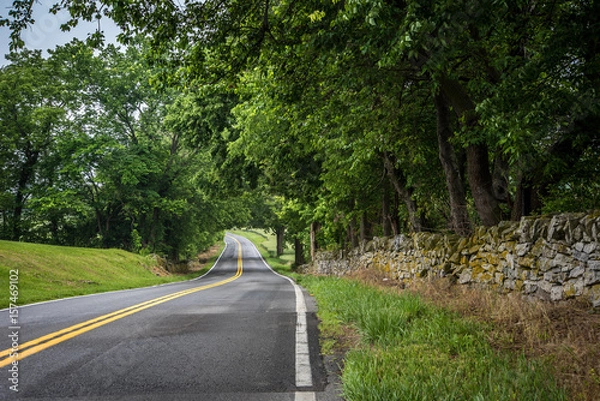 Fototapeta Open Road Landscape 