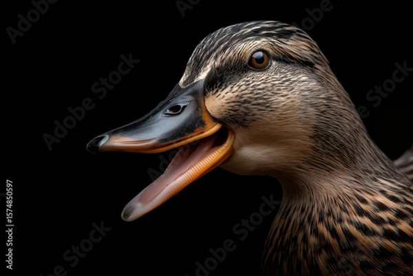 Obraz Duck created with Generative AI Technology, ai, generative