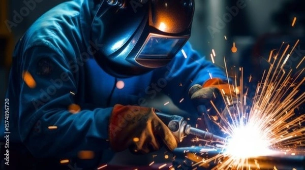 Obraz welder at work