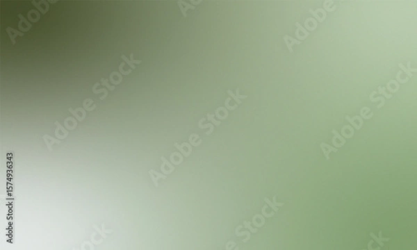 Obraz Subtle Olive Green Gradient Background with a Soft Blurry Texture new 2025 trendy unique grainy gradient background