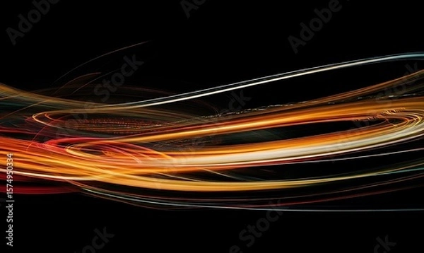 Fototapeta Abstract Colorful Motion Graphic Design