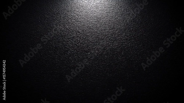 Fototapeta Abstract black texture with shiny light