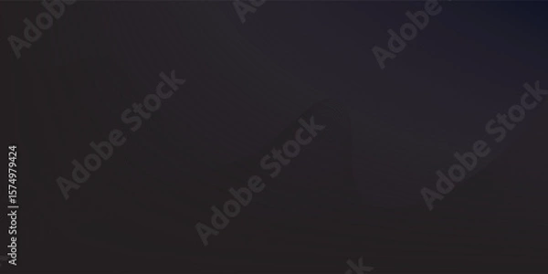 Fototapeta Black abstract background design. wavy line pattern, dark horizontal