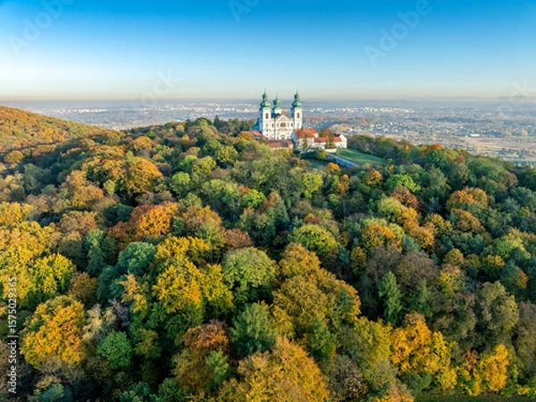 Fototapeta Camaldolese monastery and church in Bielany, Cracow, Poland