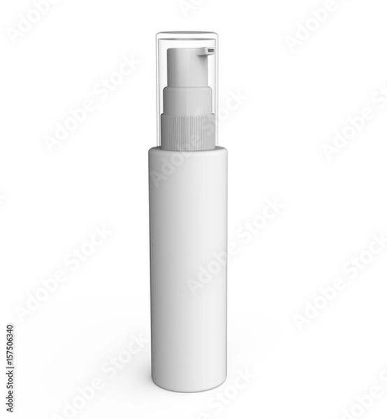 Fototapeta cosmetic bottle model