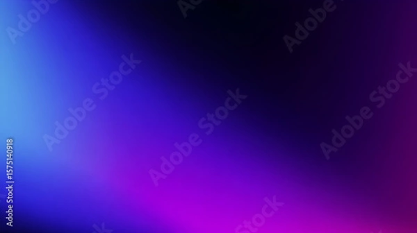 Obraz Abstract gradient background featuring vibrant blue and purple hues, ideal for digital design projects