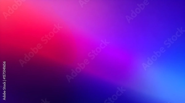 Obraz Abstract gradient background featuring vibrant hues of red, purple, and blue blending seamlessly