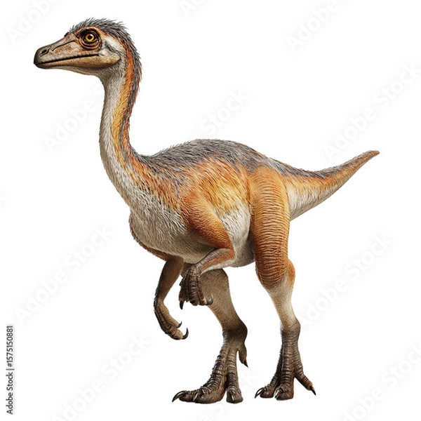 Obraz Gallimimus isolated on transparent background
