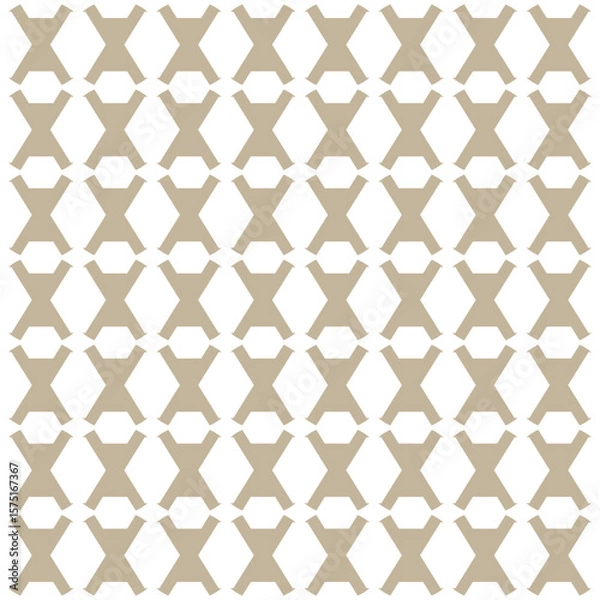 Obraz Seamless pattern with a minimal geometric design