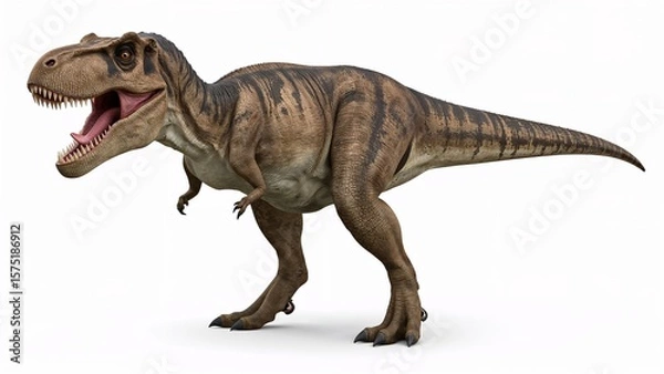 Fototapeta Realistic Dinosaur Model: T-Rex