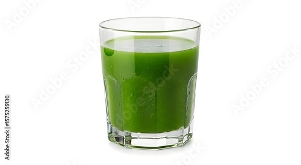 Obraz Fresh Green Juice in a Glass on a White Background
Healthy Green Smoothie or Juice for Detox and Wellness
Vibrant Green Drink for a Clean and Energetic Lifestyle
