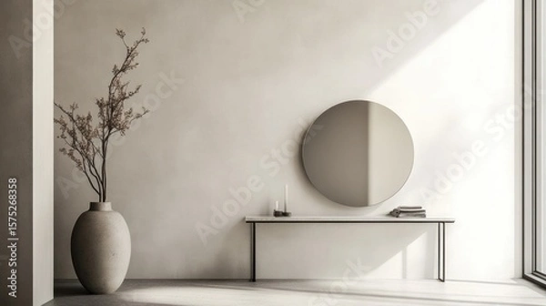 Obraz Modern Minimalist Entryway