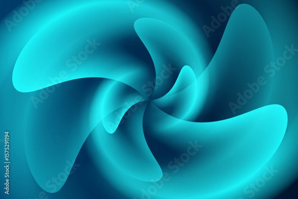 Obraz dark blue abstract silhouette background, technology design elements, internet.