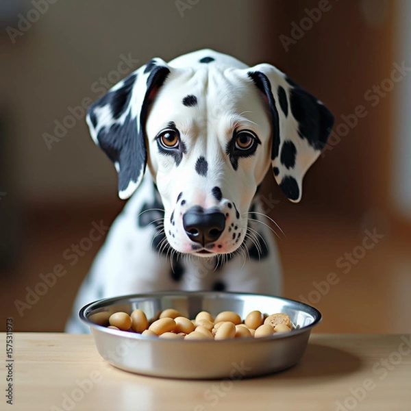 Fototapeta dog with bone