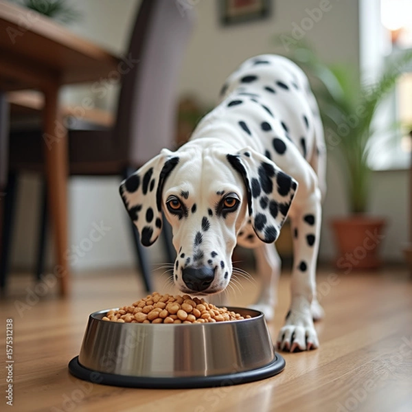Fototapeta dog with bone