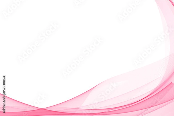 Obraz Abstract Pink Wave Background