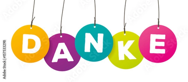 Fototapeta Danke