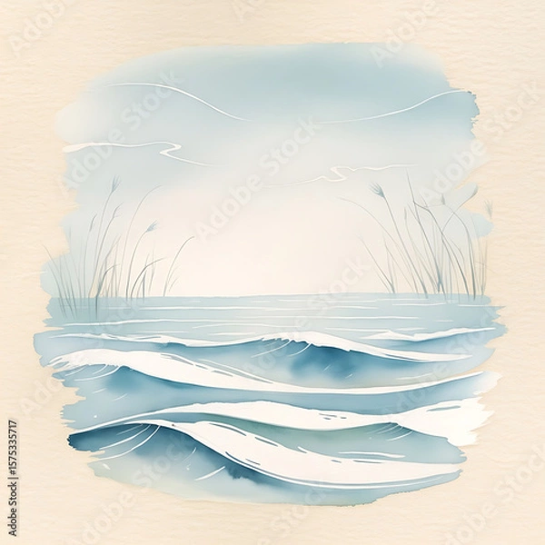 Fototapeta vector illustration of an abstract background