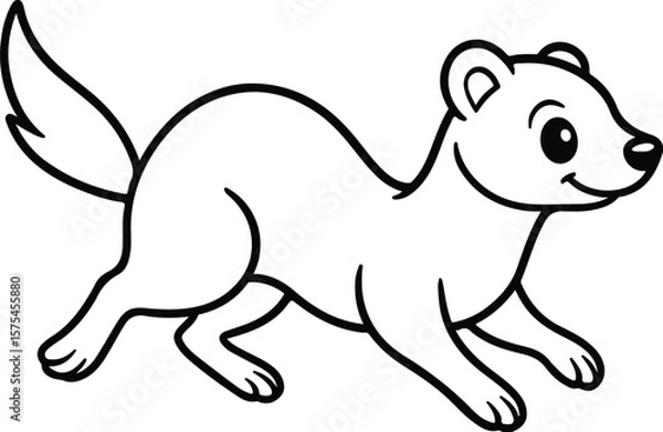 Fototapeta squirrel with acorn