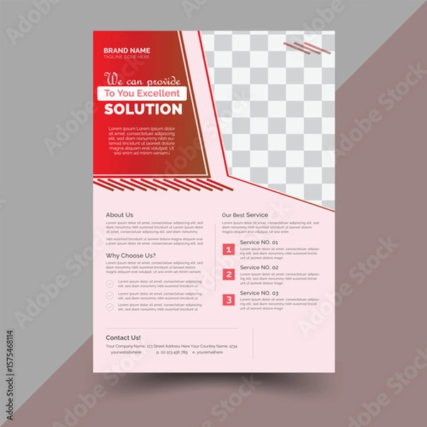 Fototapeta Empowering Your Business with Excellence, Every Time Your Trusted Partner for Smart Solutions. 