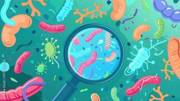 Obraz Biotechnology innovations are unlocking the secrets of the human microbiome